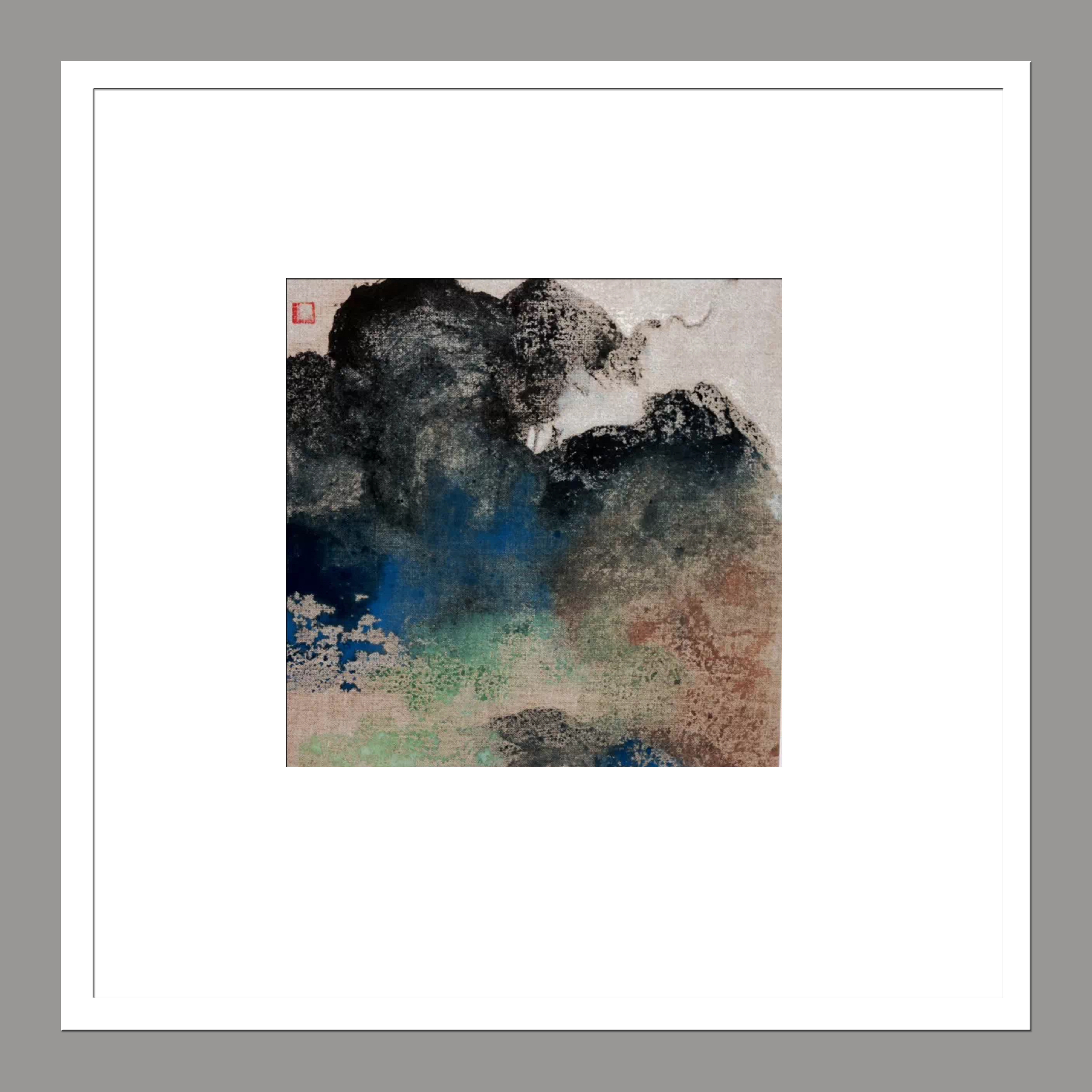 山水-2_综合材料_国画_宝甄网